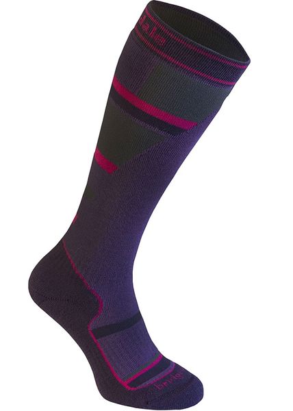 Bridgedale шкарпетки Ski Mountain Jr purple-grey M