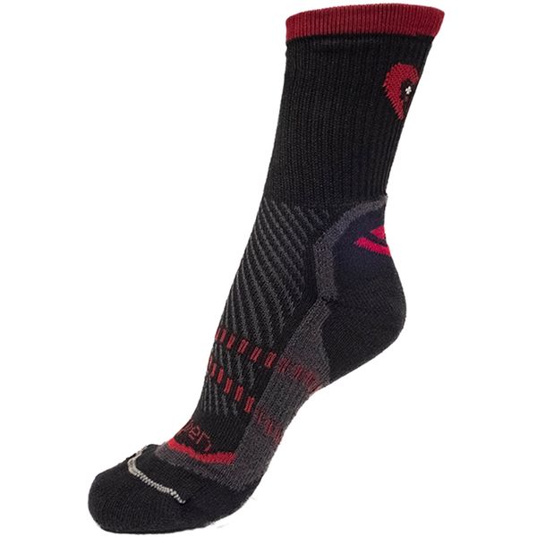 Lorpen шкарпетки TTPN black-dark red M