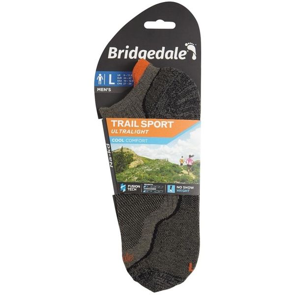 Bridgedale шкарпетки Trail Sport UL gunmetal M