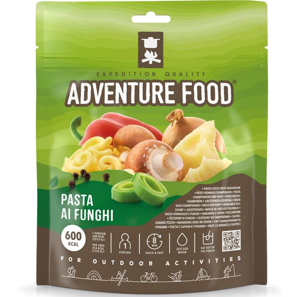 Adventure Food паста с сыром и грибами 144 г