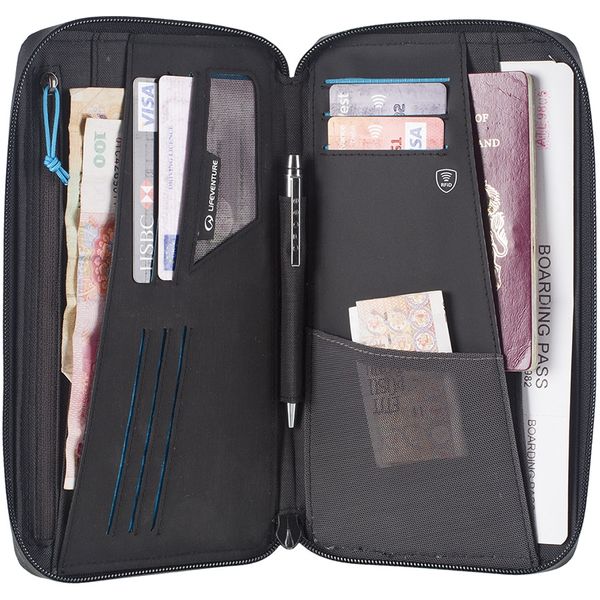 Lifeventure гаманець RFID Travel Wallet