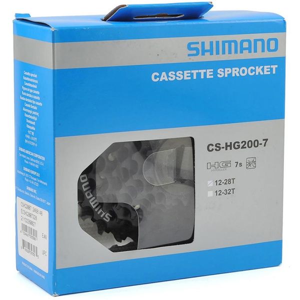 Shimano кассета CS-HG200 7 speed 12-28T