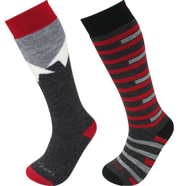 Lorpen шкарпетки S2KNN black-red M