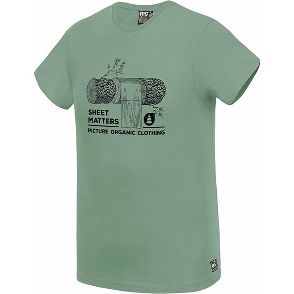 Picture Organic футболка Log army green S