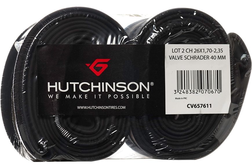 Hutchinson набір з 2х камер 26x1.70-2.35 AV
