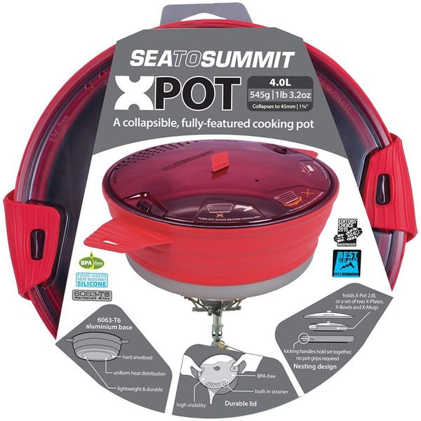 Sea To Summit кастрюля X-Pot 4.0 L