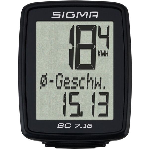 Sigma велокомп`ютер BC 7.16