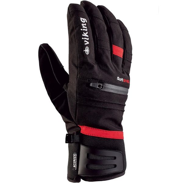 Viking перчатки Kuruk black-red 10