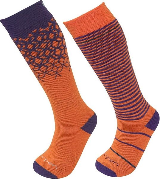 Lorpen носки S2KN orange-purple M