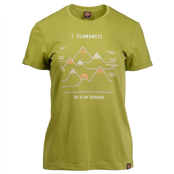 Turbat футболка 7 Summits W green S